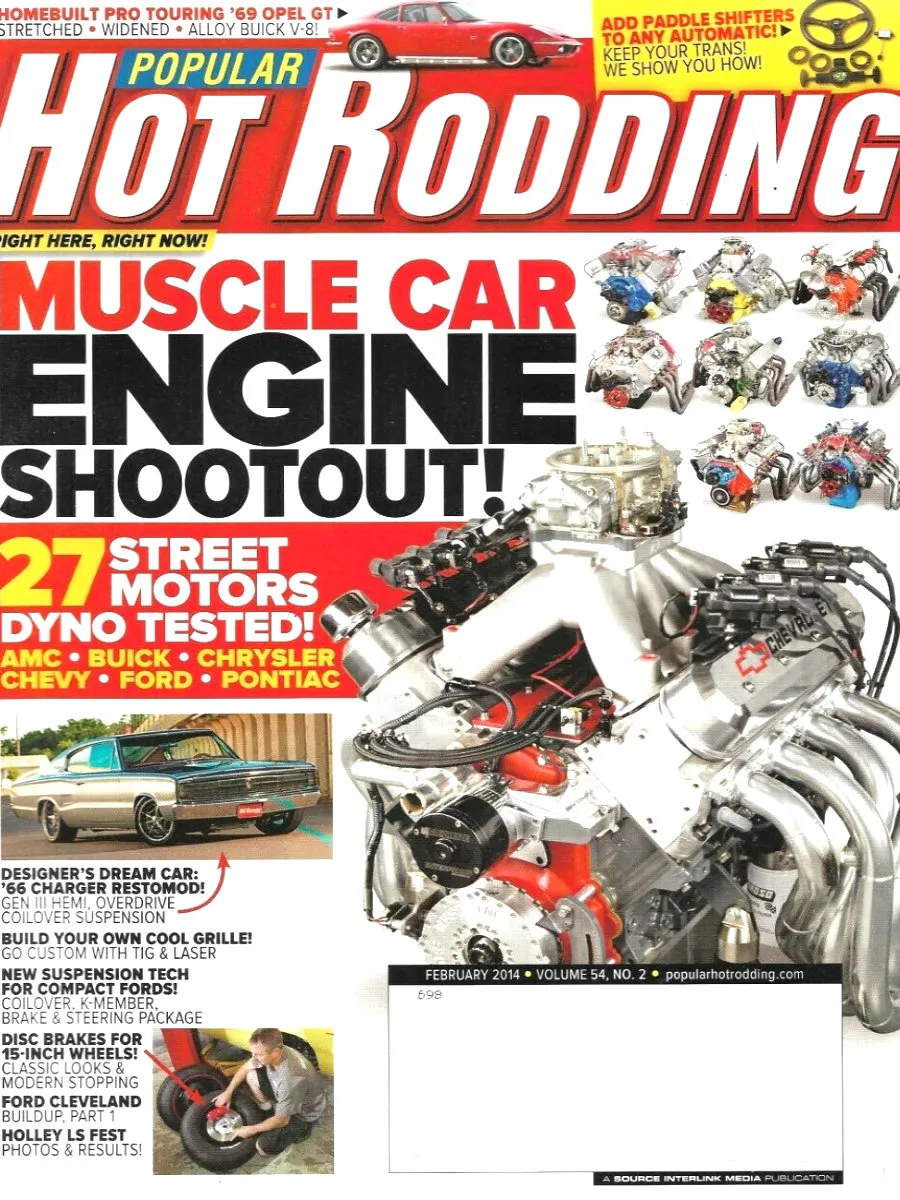 Popular Hot Rodding Feb February 2014