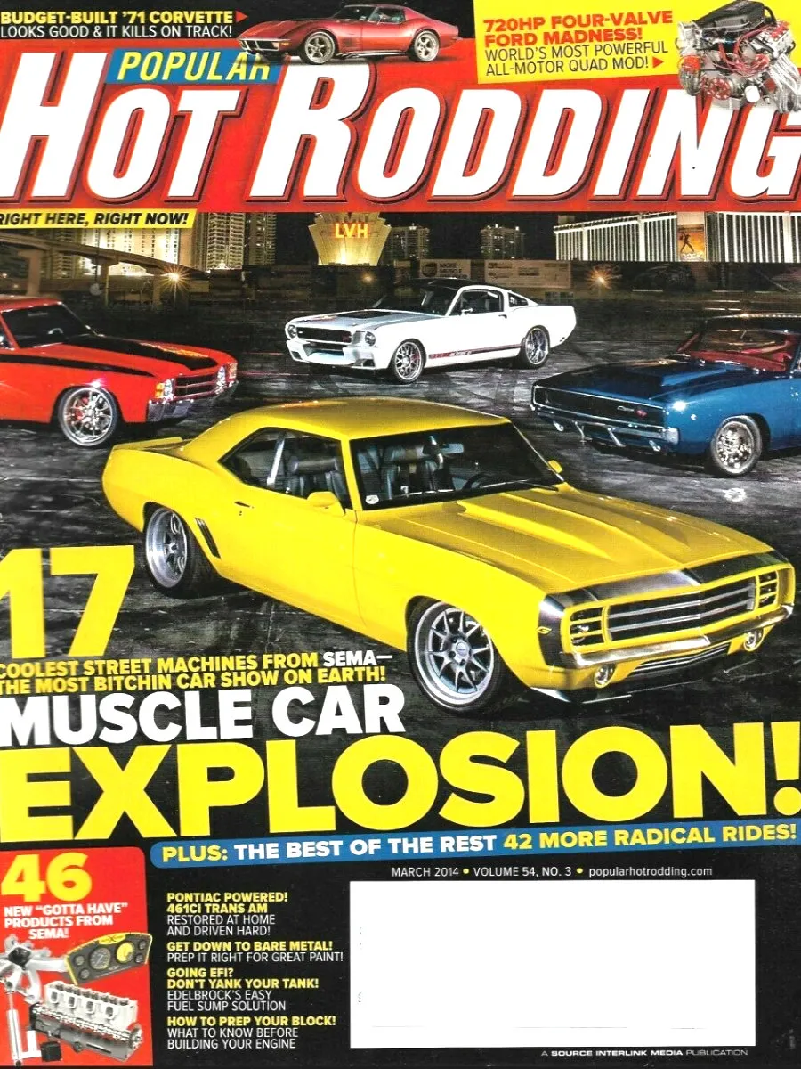 Popular Hot Rodding Mar March 2014