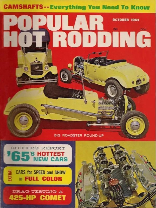 Popular Hot Rodding Oct October 1964 