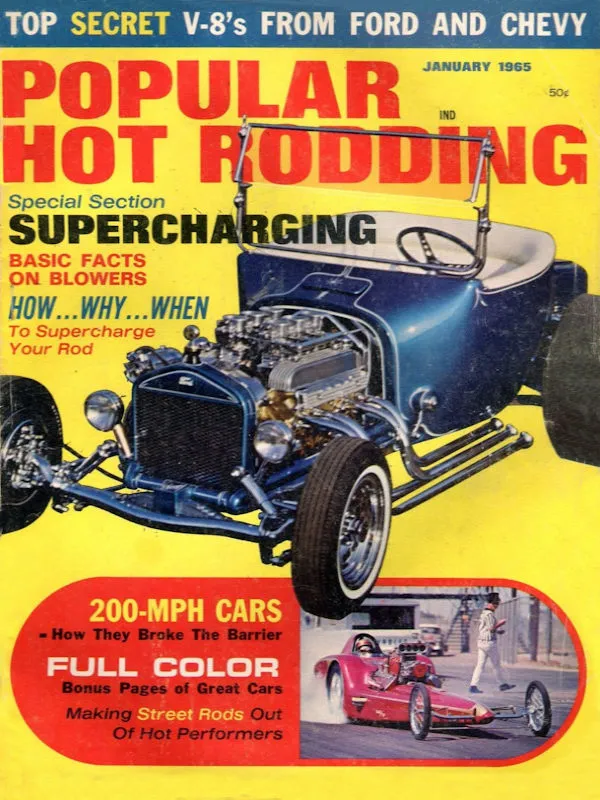 Popular Hot Rodding Jan January 1965 