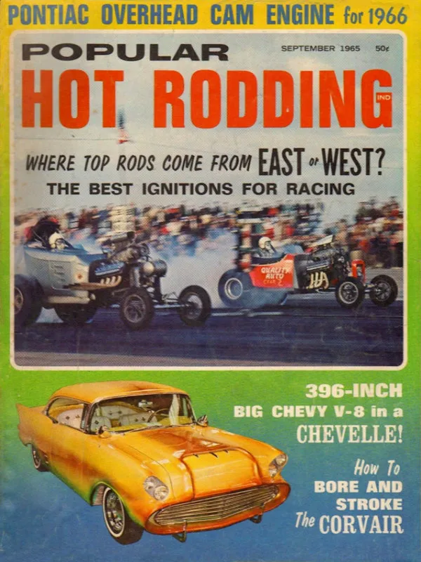 Popular Hot Rodding Sept September 1965