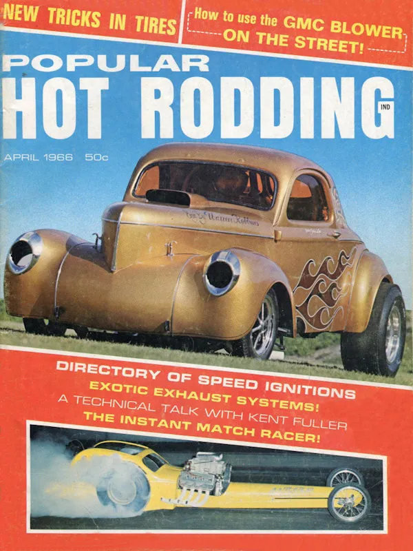 Popular Hot Rodding Apr April 1966 