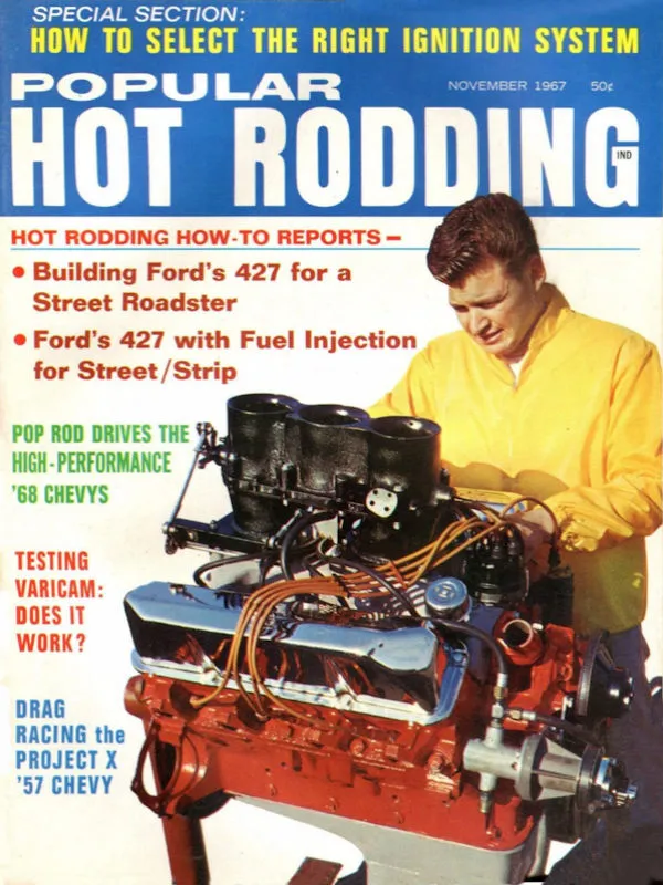 Popular Hot Rodding Nov November 1967 