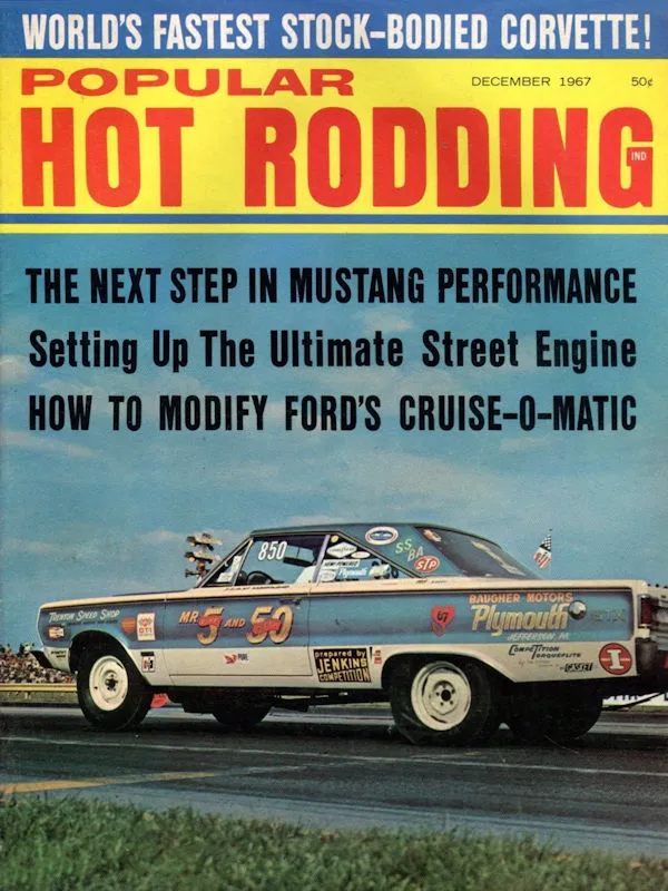 Popular Hot Rodding Dec December 1967 