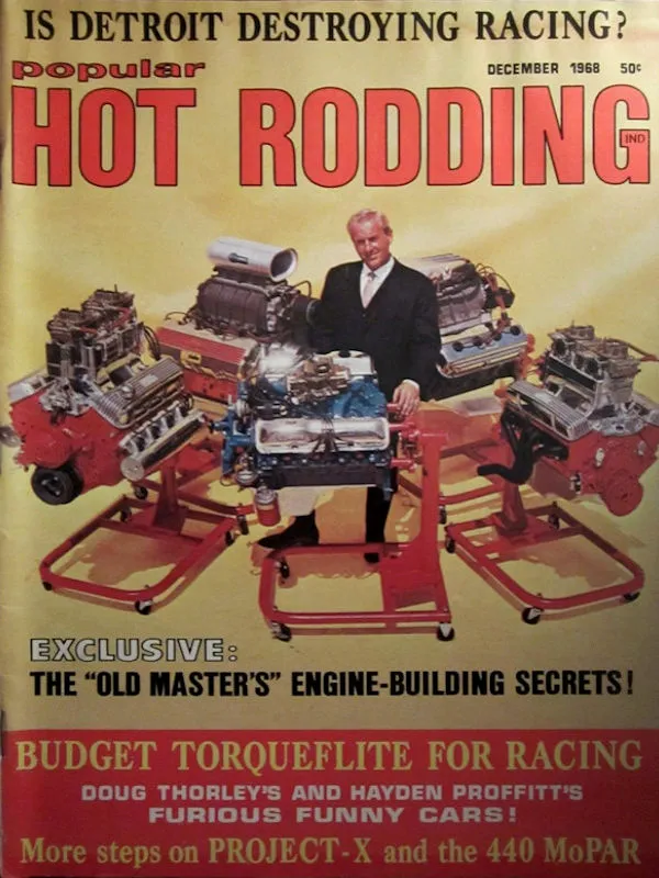 Popular Hot Rodding Dec December 1968 