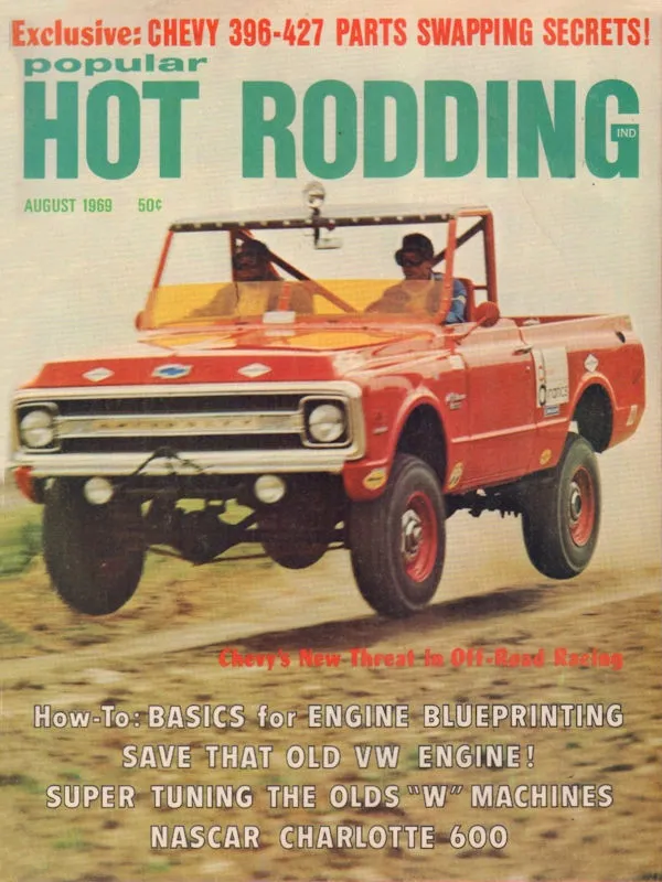 Popular Hot Rodding Aug August 1969 