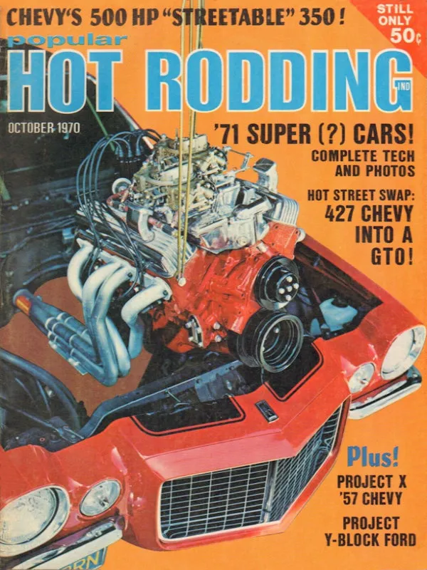 Popular Hot Rodding Oct October 1970 