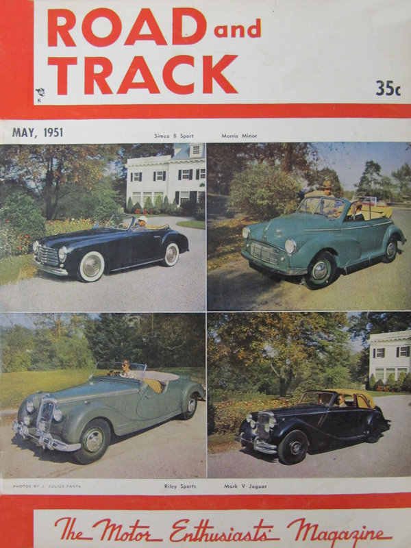 Road and Track May 1951 