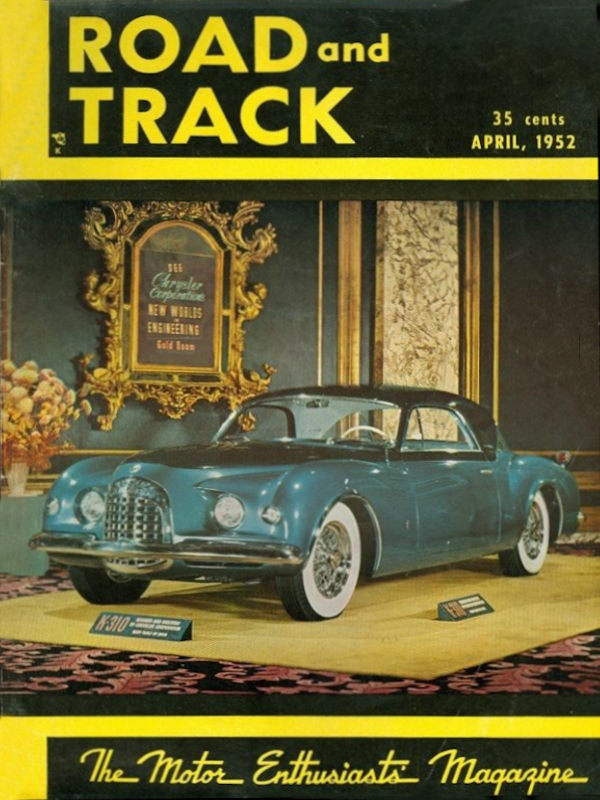Road and Track Apr 1952 