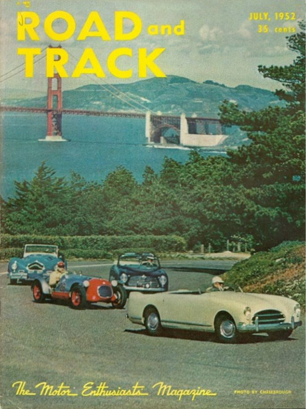 Road and Track July 1952 