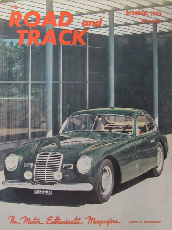 Road and Track Oct 1952 