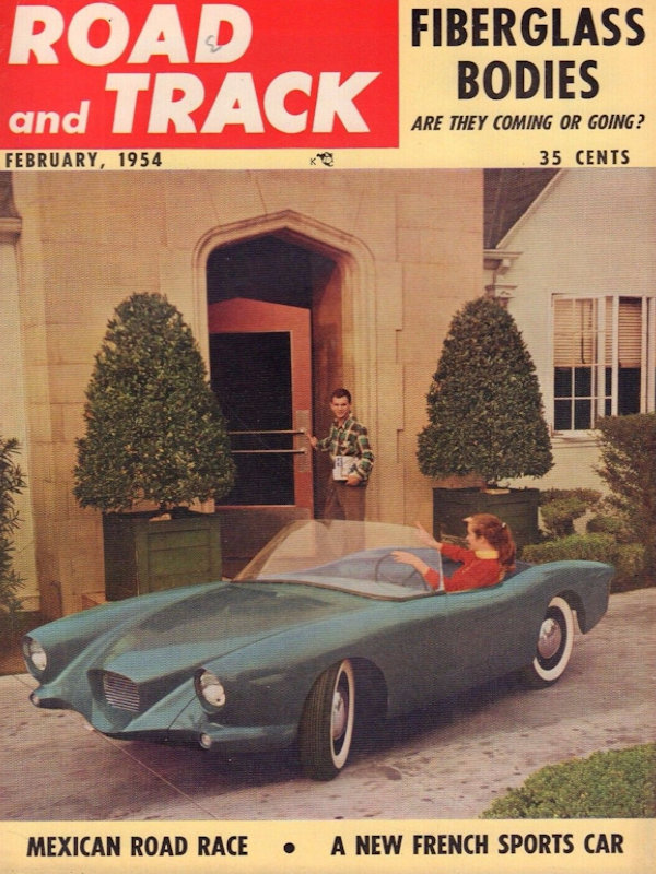 Road and Track Feb 1954 