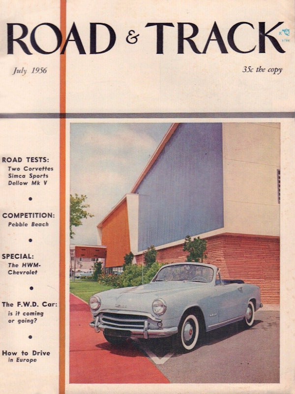 Road and Track Jul 1956 