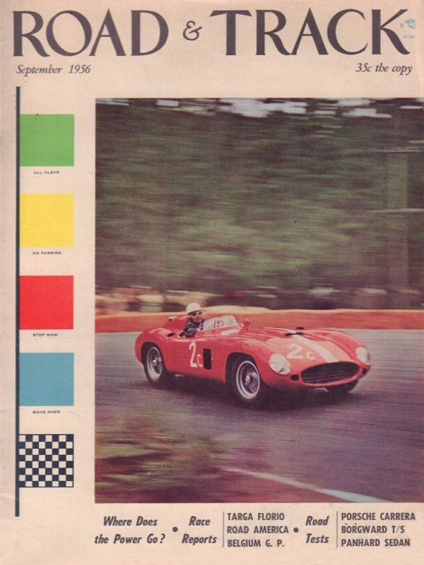 Road and Track Sept 1956 