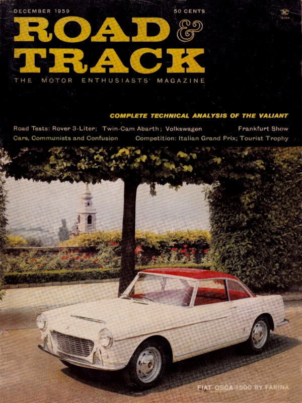 Road and Track Dec 1959 