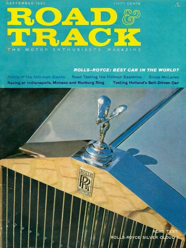 Road and Track Sept 1960 