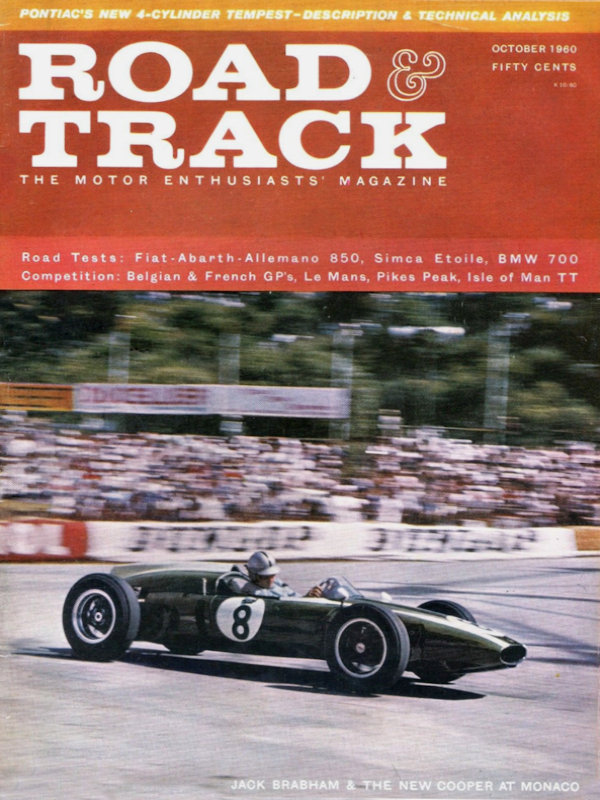 Road and Track Oct 1960 