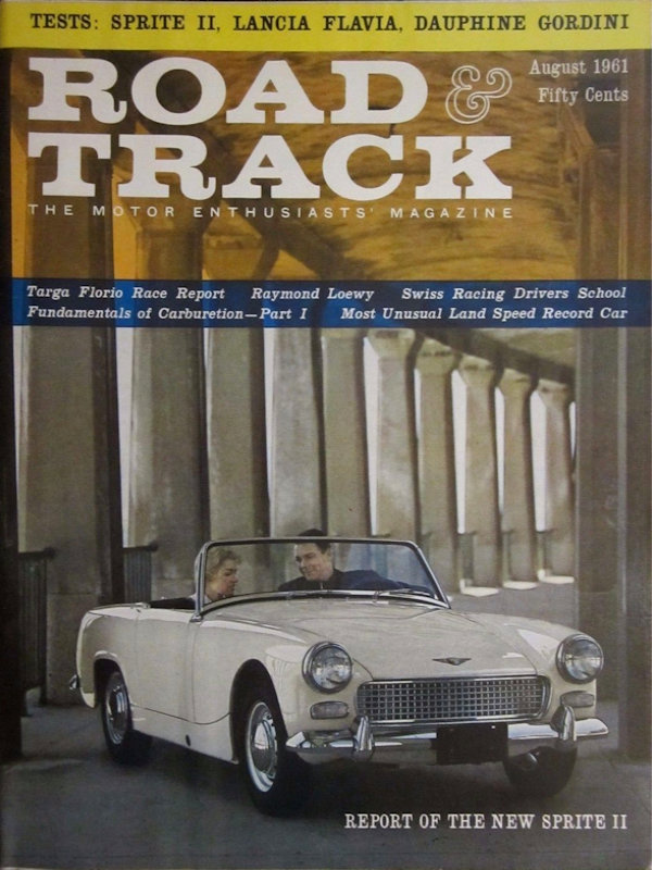 Road and Track Aug 1961 