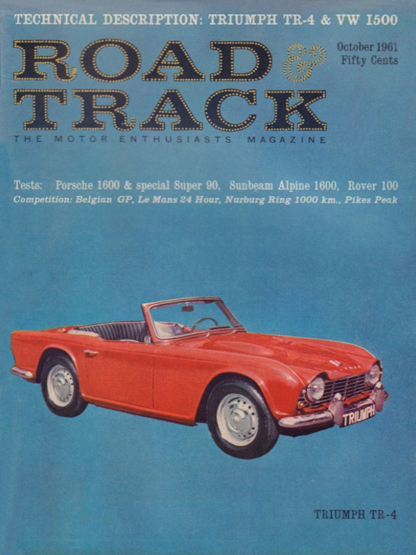 Road and Track Oct 1961 