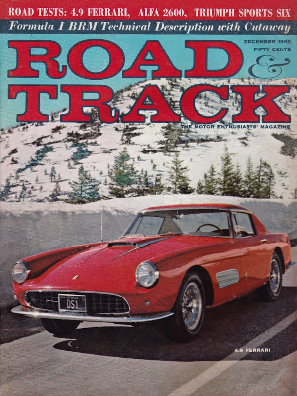 Road and Track Dec 1962 