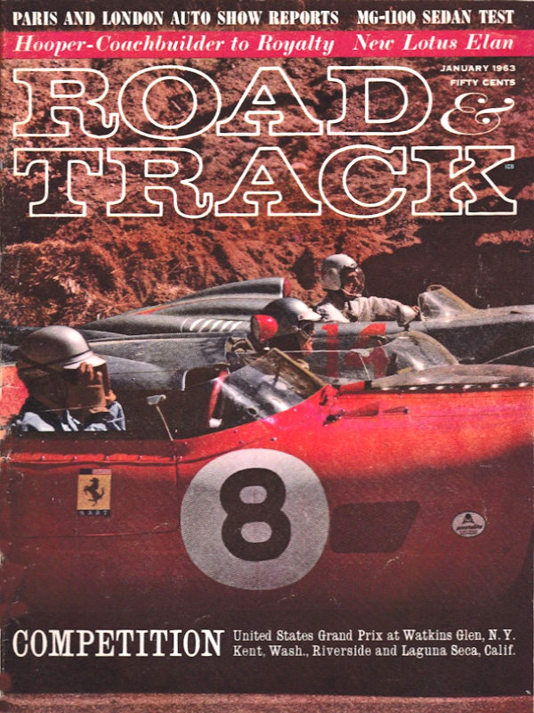 Road and Track Jan 1963 