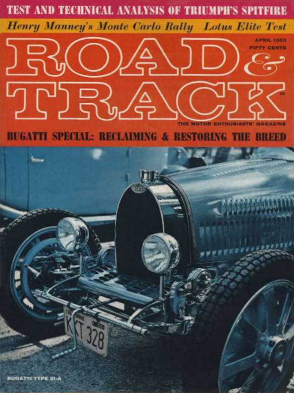 Road and Track Apr 1963 