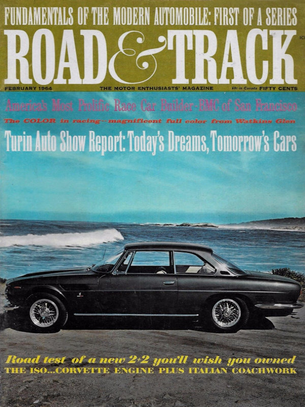 Road and Track Feb 1964 
