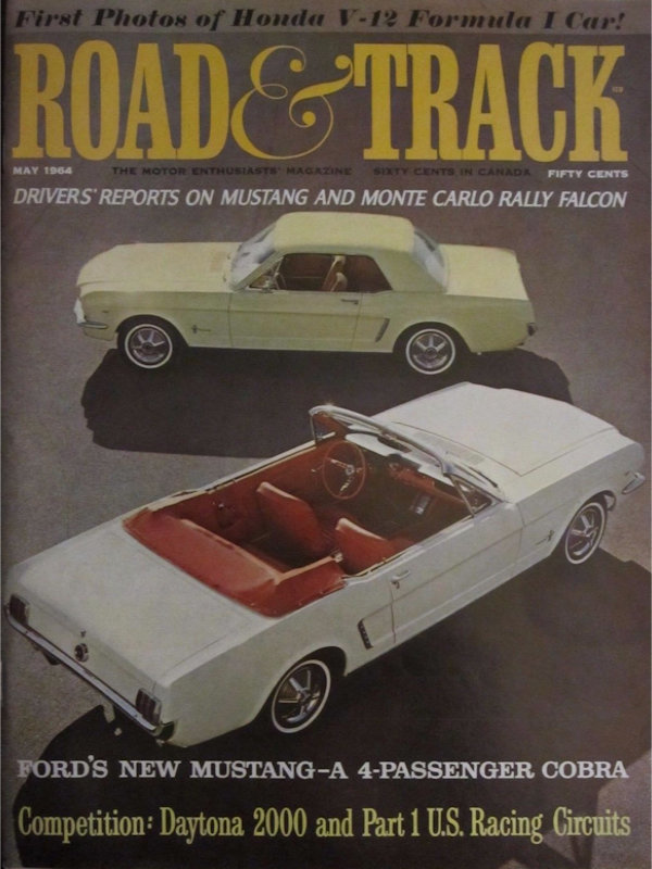 Road and Track May 1964 