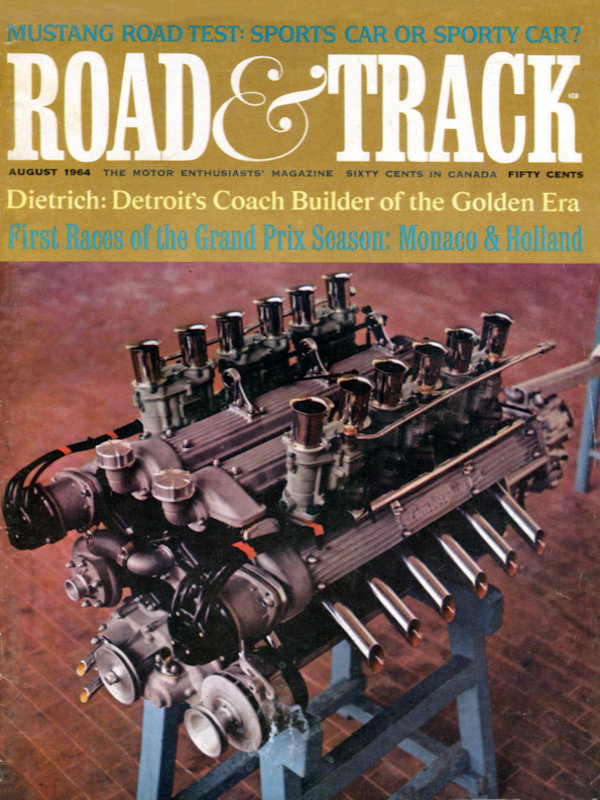 Road and Track Aug 1964 