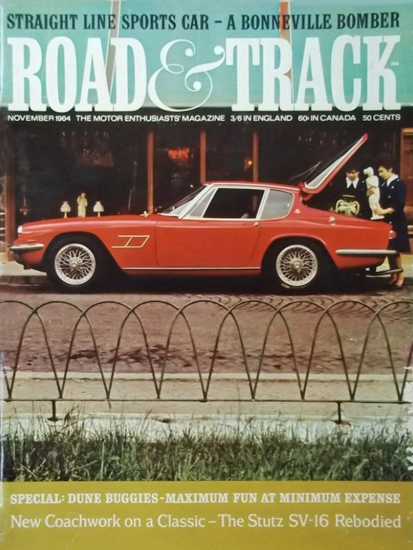 Road and Track Nov 1964 