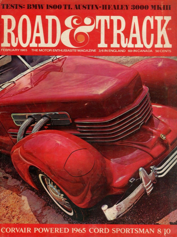 Road and Track Feb 1965 