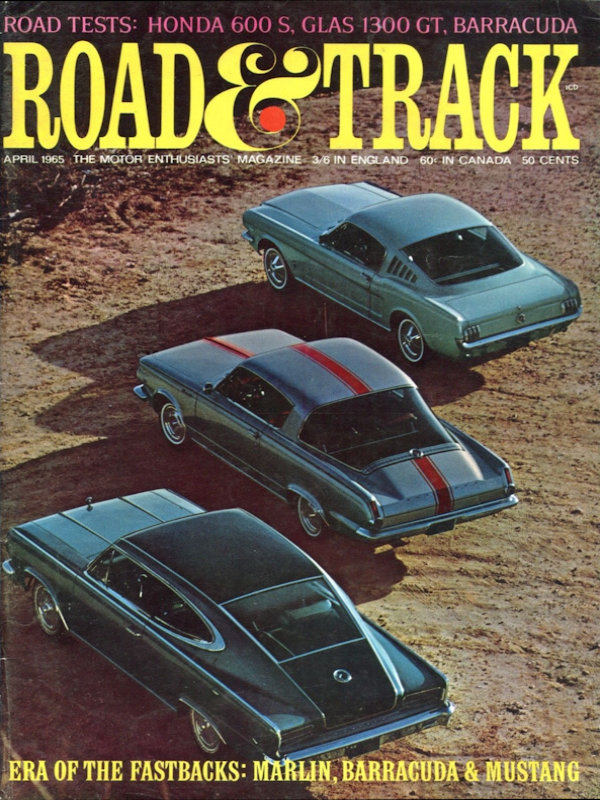 Road and Track Apr 1965 