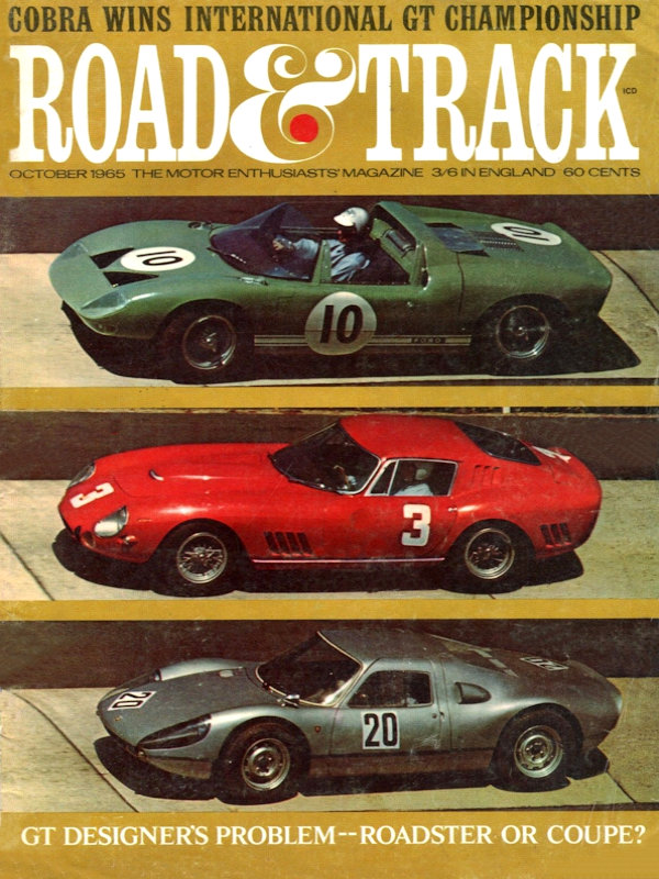 Road and Track Oct 1965 