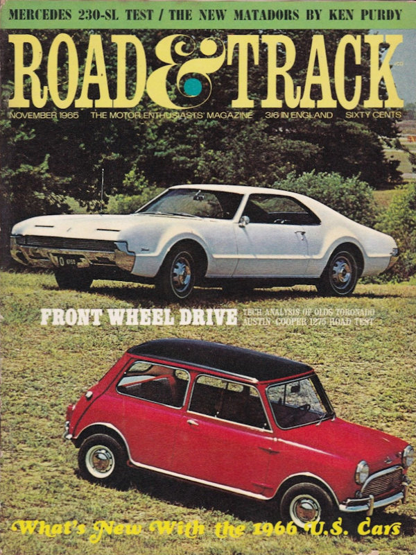 Road and Track Nov 1965 