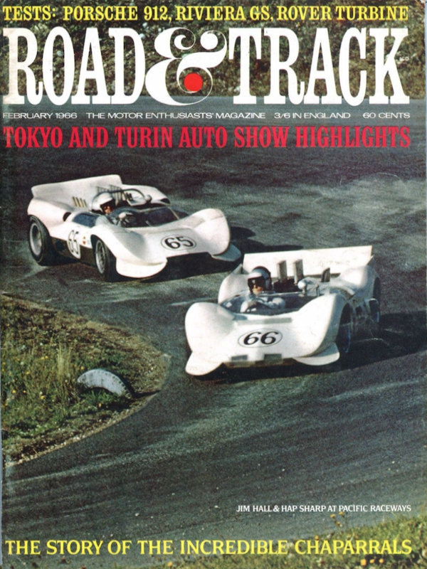 Road and Track Feb 1966 