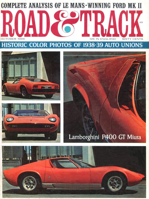 Road and Track Oct 1966 