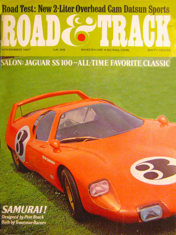 Road and Track Nov 1967 