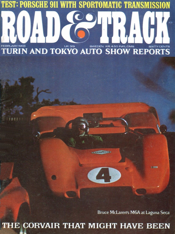 Road and Track Feb 1968 