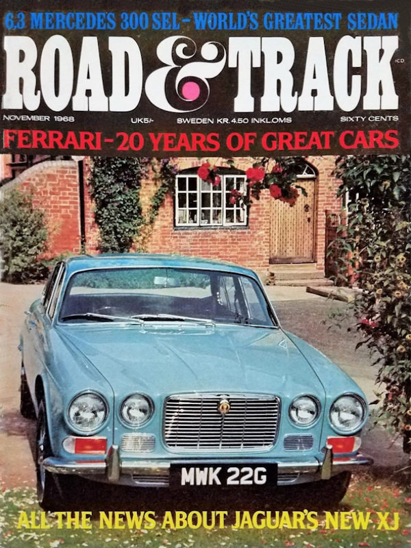 Road and Track Nov 1968 