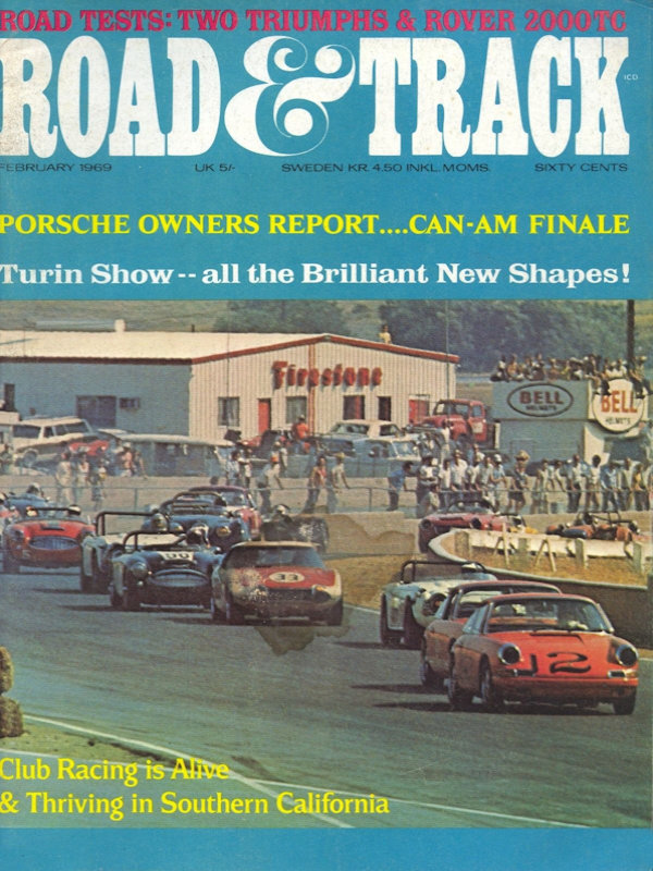 Road and Track Feb 1969 