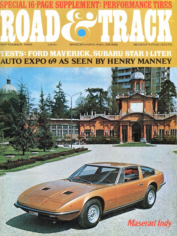 Road and Track Sept 1969 