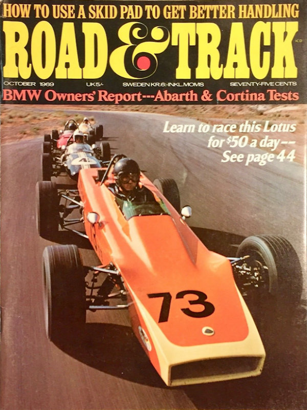 Road and Track Oct 1969 
