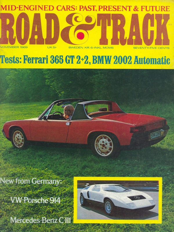 Road and Track Nov 1969 
