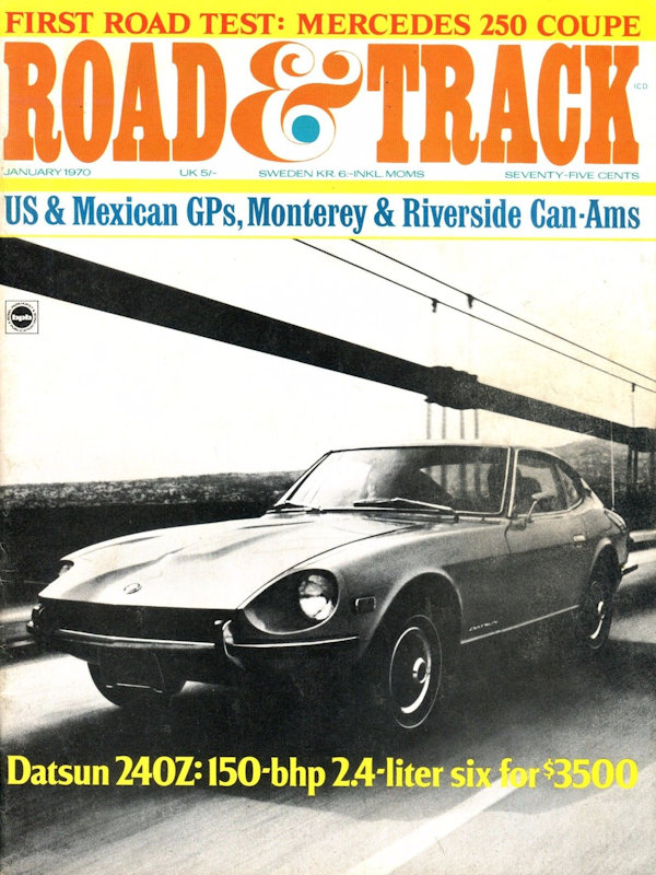 Road and Track Jan 1970 