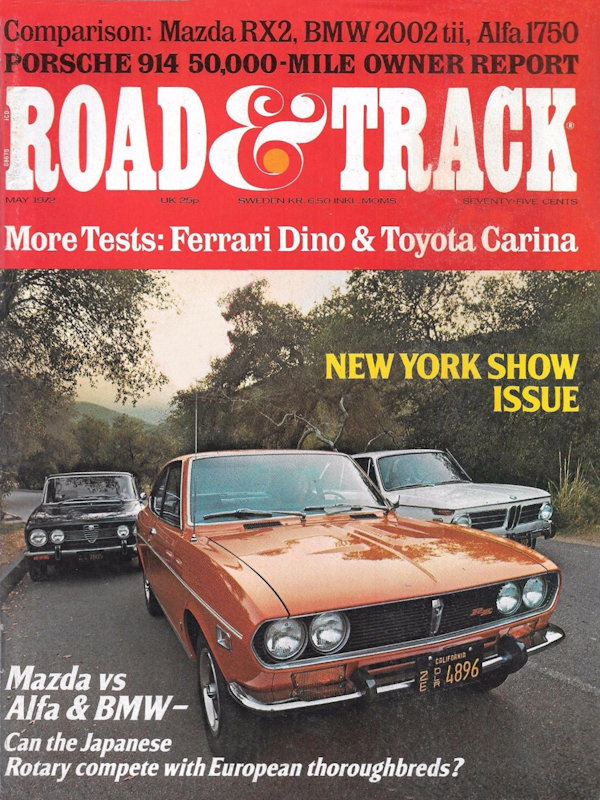 Road and Track May 1972 