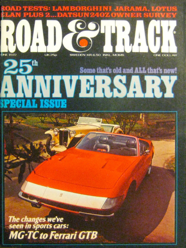 Road and Track June 1972 