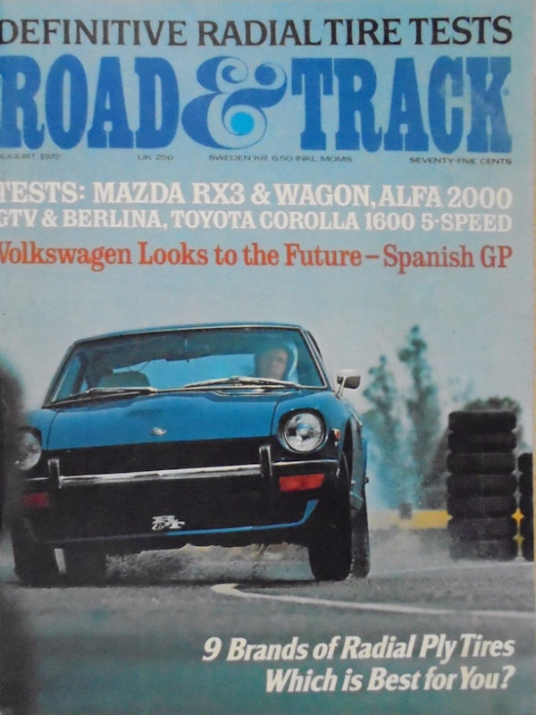 Road and Track Aug 1972 