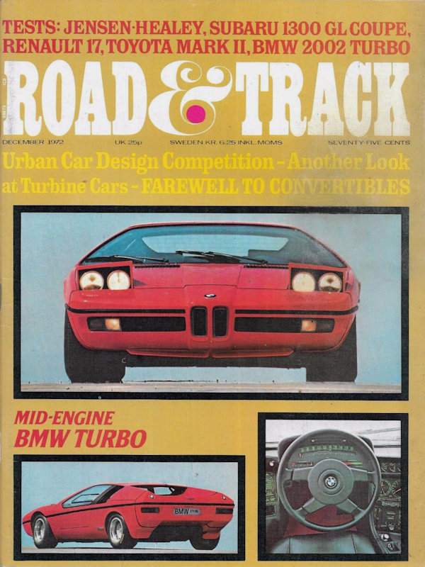 Road and Track Dec 1972 