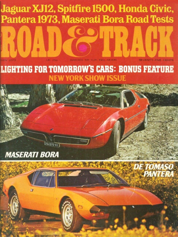 Road and Track May 1973 