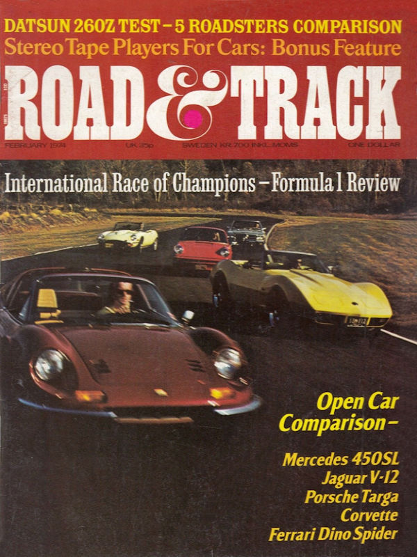 Road and Track Feb 1974 